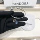 Pandora Bangle Sterling Silver Blue Red 20082706