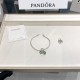 Pandora Bangle Sterling Silver Green 20082708