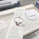 Pandora Bangle Sterling Silver Red 20082709