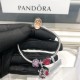 Pandora Bangle Sterling Silver Red 20082709