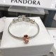 Pandora Bangle Sterling Silver Red 20082715