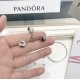 Pandora Bangle Sterling Silver Red 20082718