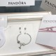 Pandora Bangle Sterling Silver Red 20082718