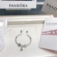 Pandora Bangle Sterling Silver Red 20082718