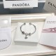 Pandora Bangle Sterling Silver Red 20082718