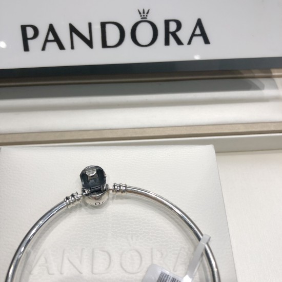 Pandora Bangle Sterling Silver Red 20082721