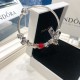 Pandora Bangle Sterling Silver Red 20082721