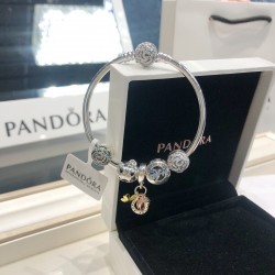 Pandora Bangle Sterling Silver Yellow 20082710