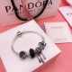 Pandora Blue Starry Sky Bangle Sterling Silver