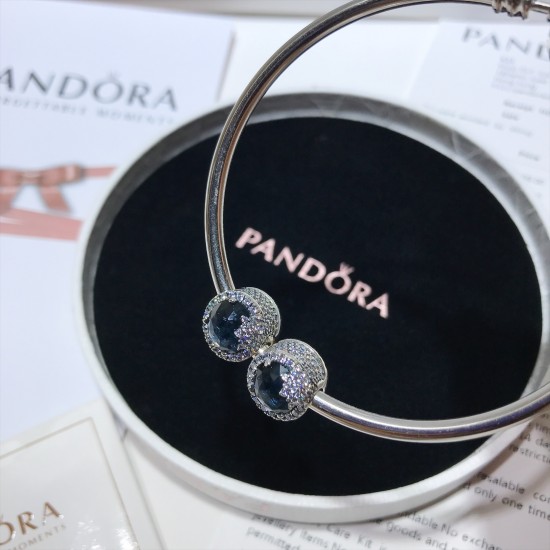 Pandora Bright Stars Bangle Sterling Silver