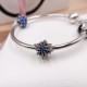 Pandora Dazzling Fireworks Bangle Sterling Silver