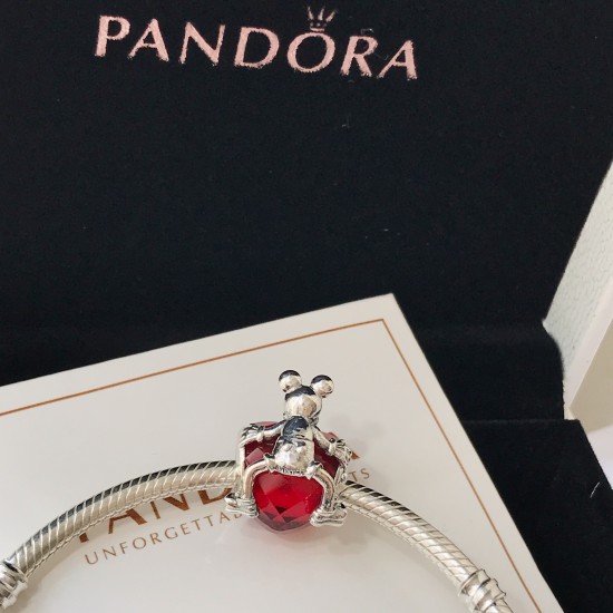 Pandora Disney Mickey Bangle Sterling Silver