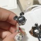 Pandora Disney Moments Mickey Mouse and Minnie Mouse Open Bangle 597494