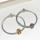 Pandora Golden Pig Bangle Sterling Silver 20082775