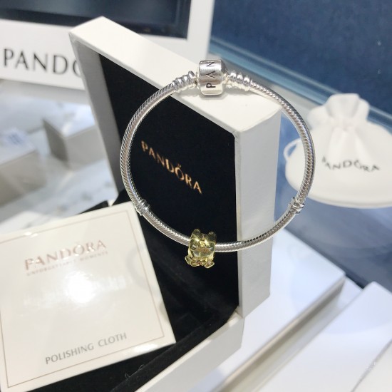 Pandora Golden Pig Bangle Sterling Silver 20082775