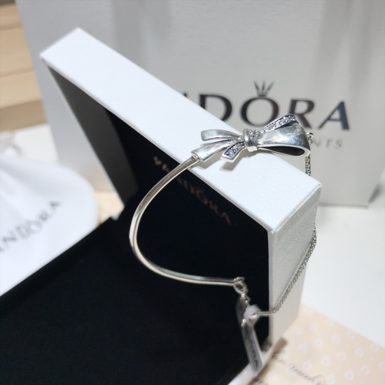 Pandora Gorgeous Bow Bracelet Sterling Silver