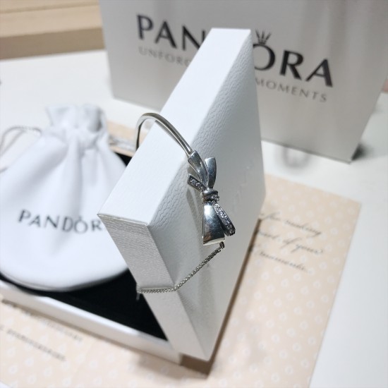 Pandora Gorgeous Bow Bracelet Sterling Silver