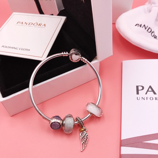 Pandora Guardian of Love Bangle Sterling Silver