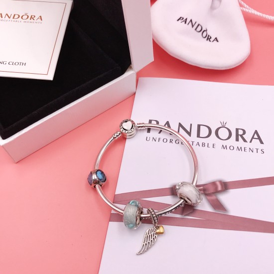 Pandora Guardian of Love Bangle Sterling Silver