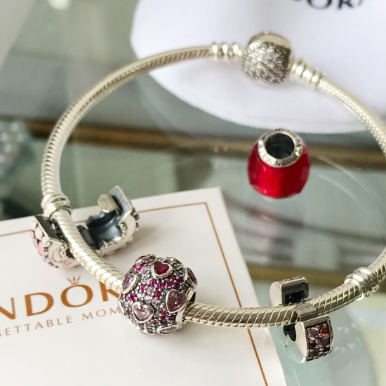 Pandora Love Bangle Sterling Silver