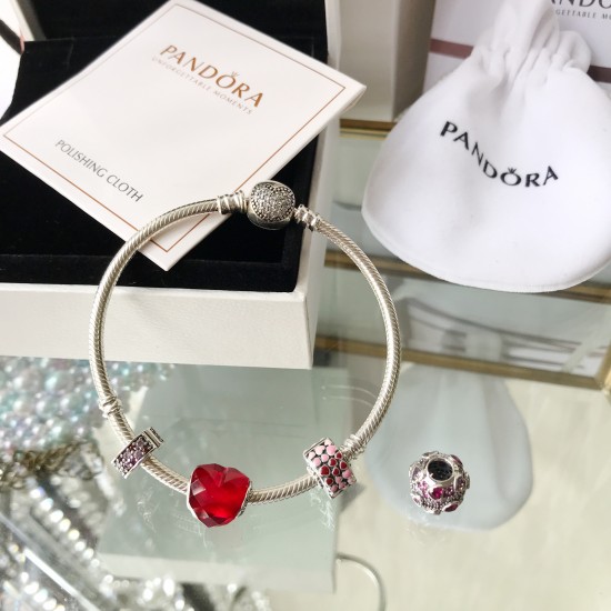 Pandora Love Bangle Sterling Silver