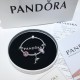 Pandora Pink Dolphin Bangle Sterling Silver