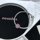 Pandora Pink Dolphin Bangle Sterling Silver