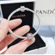 Pandora Silver Pig Bangle Sterling Silver 20082776