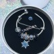 Pandora Snowflake Bangle Sterling Silver