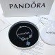 Pandora Snowflake Blue Dream Bangle Sterling Silver