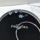 Pandora Snowflake Blue Dream Bangle Sterling Silver