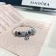 Pandora Sterling Silver Bangle Blue 20082734