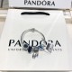 Pandora Sterling Silver Bangle Blue Silver 20082740