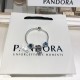 Pandora Sterling Silver Bangle Blue Silver 20082745