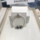 Pandora Sterling Silver Bangle Silver Blue 20082746