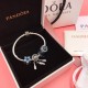 Pandora Blue Starry Sky Bangle Sterling Silver