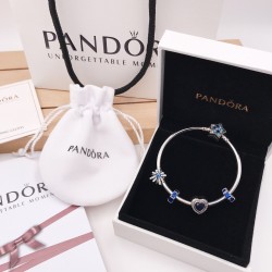 Pandora Bright Star Fireworks Bangle Sterling Silver