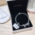 Pandora Gorgeous Bow Bangle Sterling Silver