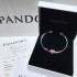 Pandora Red Love Open Bracelet Sterling Silver