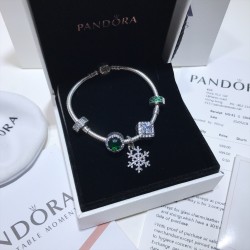 Pandora Shiny Snowflakes Bracelet Sterling Silver