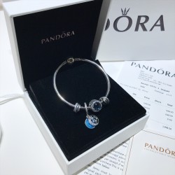 Pandora Starry Call Bangle Sterling Silver