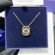 Swarovski Alea Pendant 5649785 Multicolored Gold Necklace