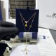 Swarovski Cariti Pendant 5634333 Yellow Gold Necklace L36cm