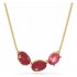 Swarovski Cariti Pendant 5638344 Red Gold Necklace L36cm