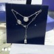 Swarovski Constella Pendant 5636264 Round Cut White Silver Necklace