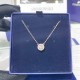 Swarovski Constella Pendant 5636272 Round Cut White Rose Gold Necklace