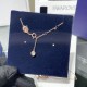 Swarovski Iconic Swan Pendant 5647552 Medium Pink Gold Necklace