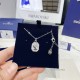 Swarovski Signum Pendant 5621098 Silver Necklace L38cm