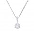 Swarovski Solitaire Pendant 5472635 Round Cut White Necklace