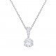 Swarovski Solitaire Pendant 5472635 Round Cut White Necklace